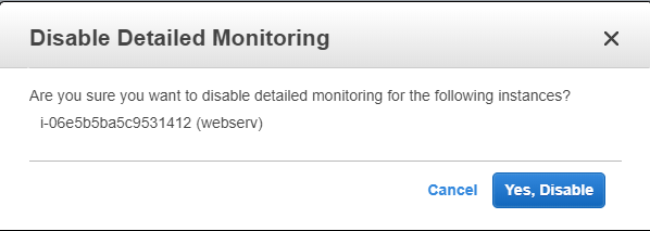 Как включить мониторинг сервера в Amazon Cloud