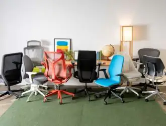 Как очистить большинство видов офисных стульев