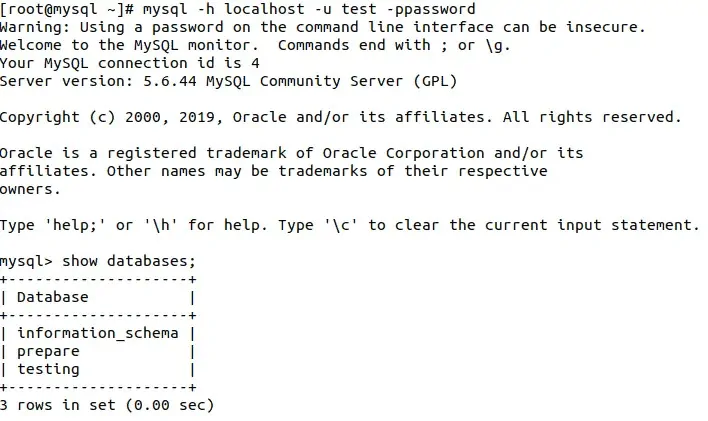 Как отозвать доступ у пользователя в MySQL CentOS 7