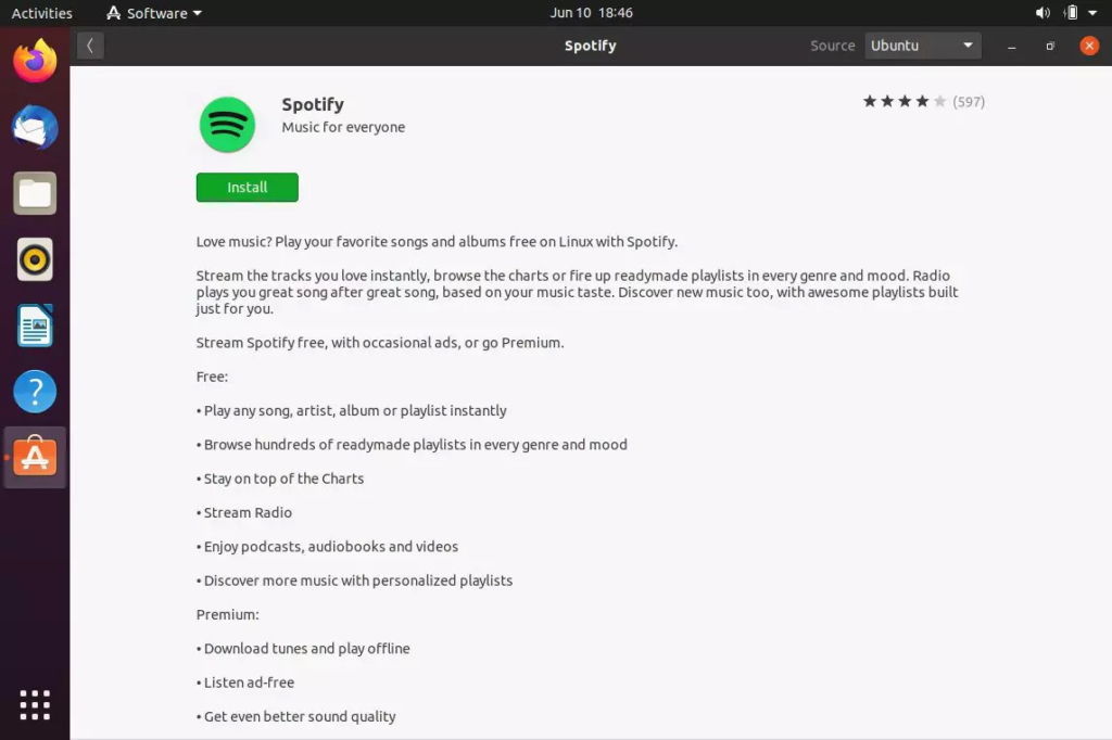 Как установить Spotify на Ubuntu 20.04