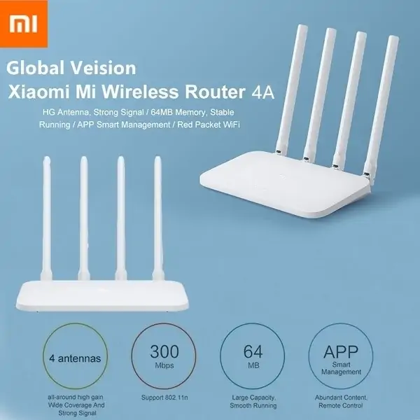 Особенности Xiaomi Mi Wifi Router 4A (Гигабитный маршрутизатор)
