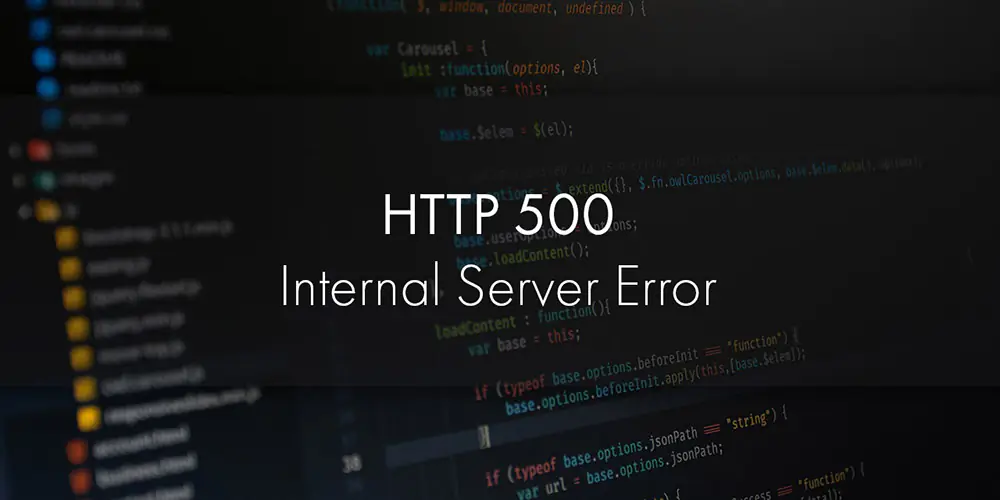 500 Internal Server Error