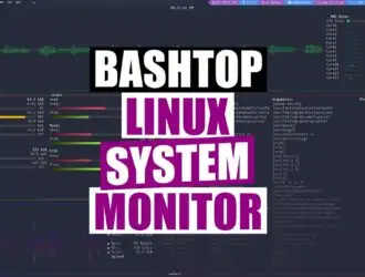 Bashtop - отличный монитор ресурсов Linux, написанный на Bash