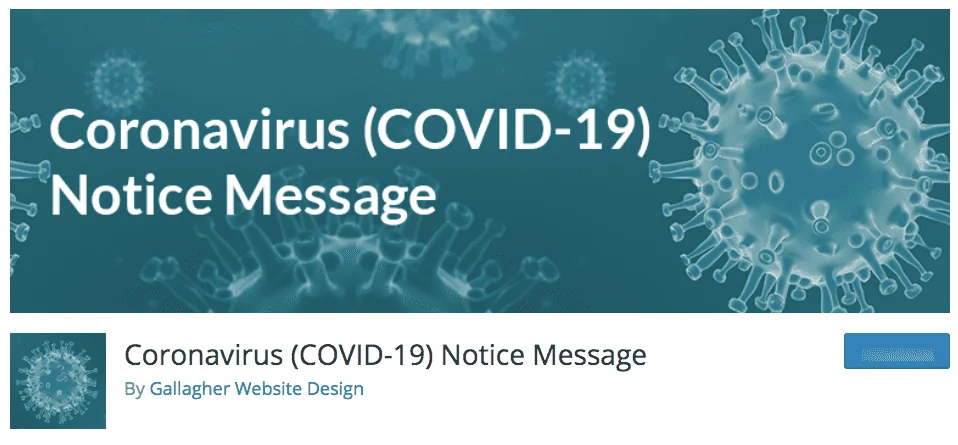 Coronavirus (COVID-19). Уведомление о коронавирусе