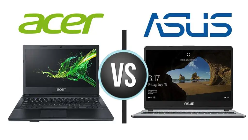 Сравнение ноутбуков ASUS и Acer