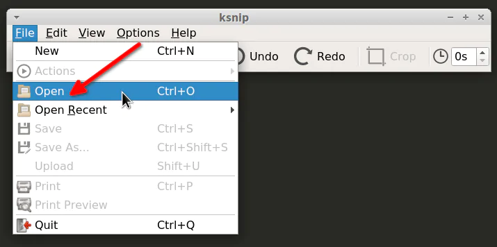 Как использовать Ksnip для аннотации изображений и снимков экрана в Linux