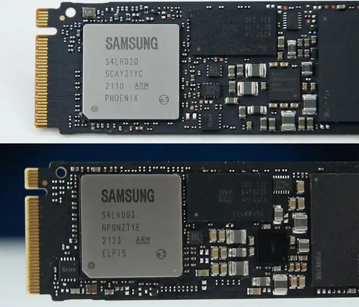 Samsung - последний производитель твердотельных накопителей, обнаруживший замену компонентов