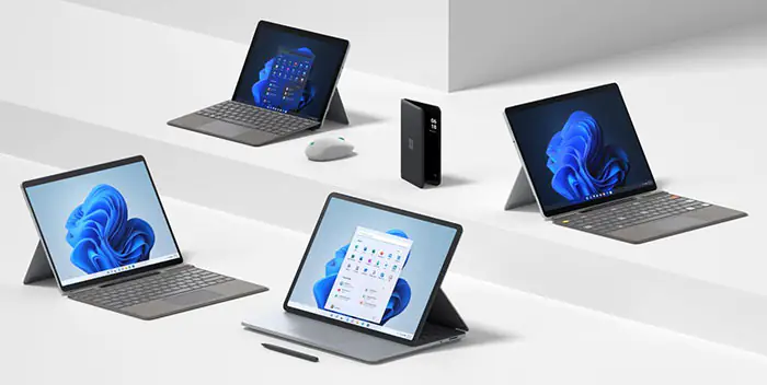 Представлены Microsoft Surface Pro 8, Pro X и Go 3