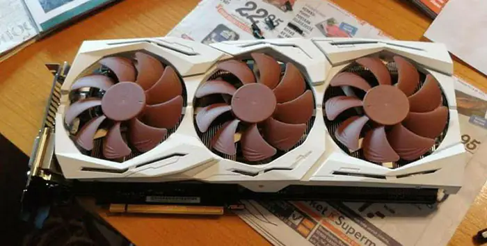 Изображения видеокарт Asus x Noctua предоставлены Asus Vietnam