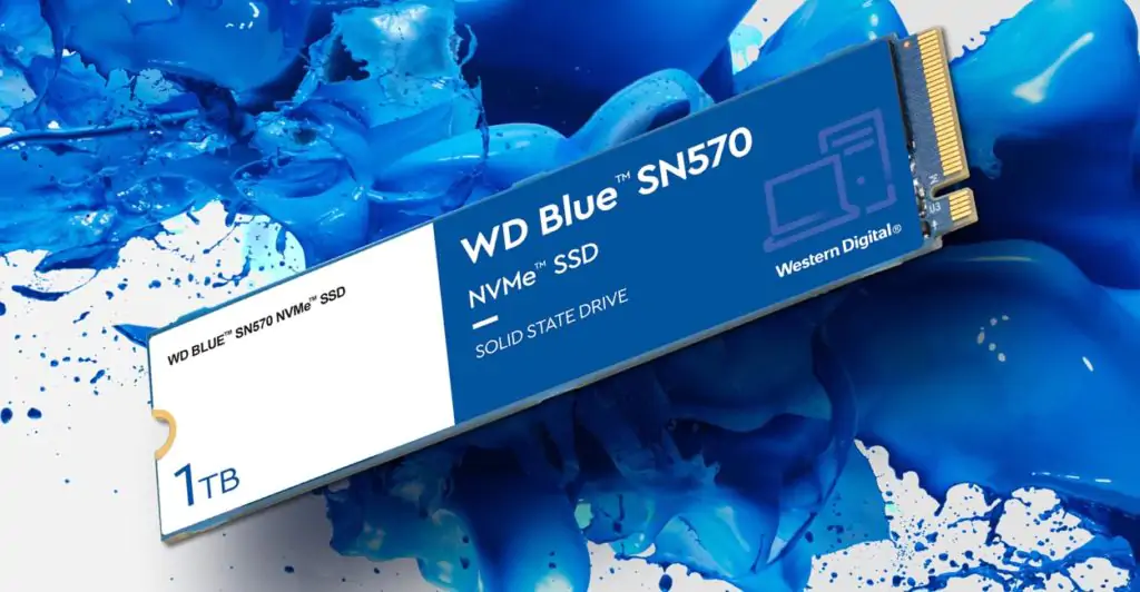 Выпущены твердотельные накопители WD Blue SN570 NVMe