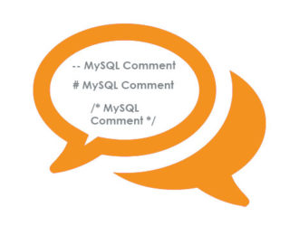 Как я могу комментировать в MySQL?
