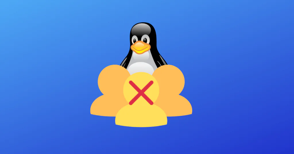 Как удалить пользователя Linux