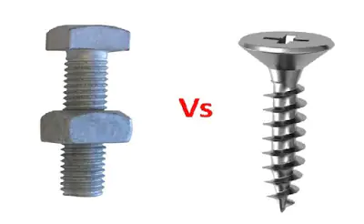 В чем разница между болтами и винтами?