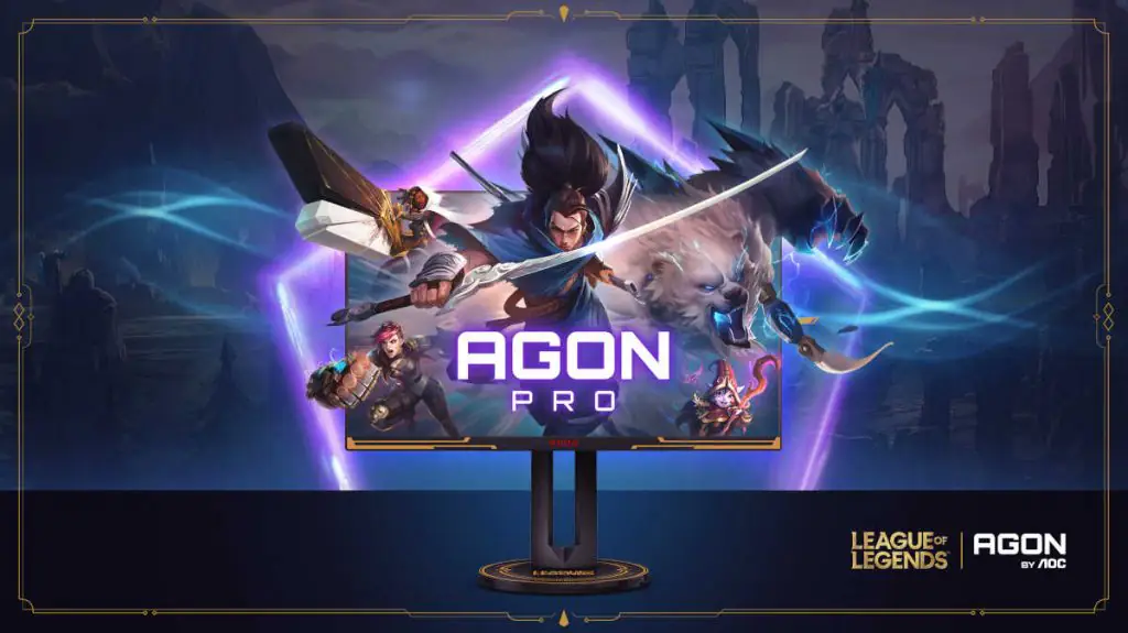 AOC представляет Agon Pro AG275QXL — первый официальный монитор League of Legends