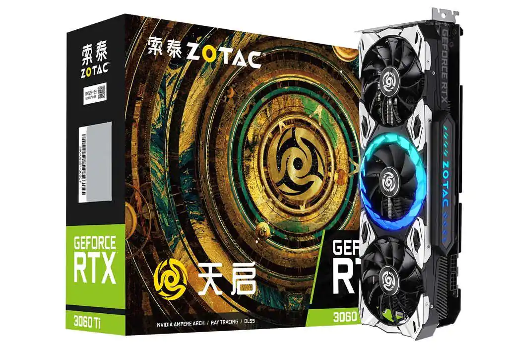 Zotac выпускает три RTX 3060 Ti на базе графического процессора Monster GA103