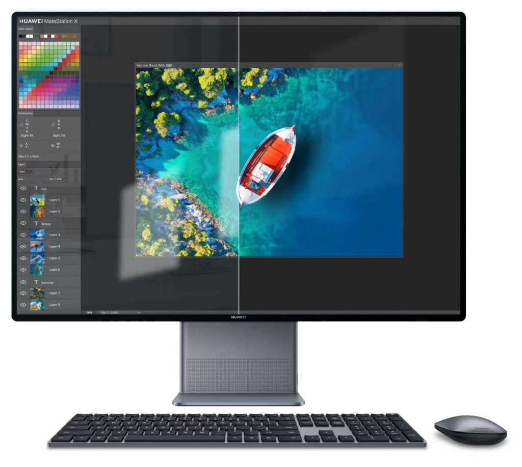 Huawei выпускает моноблок MateStation X с экраном 4K