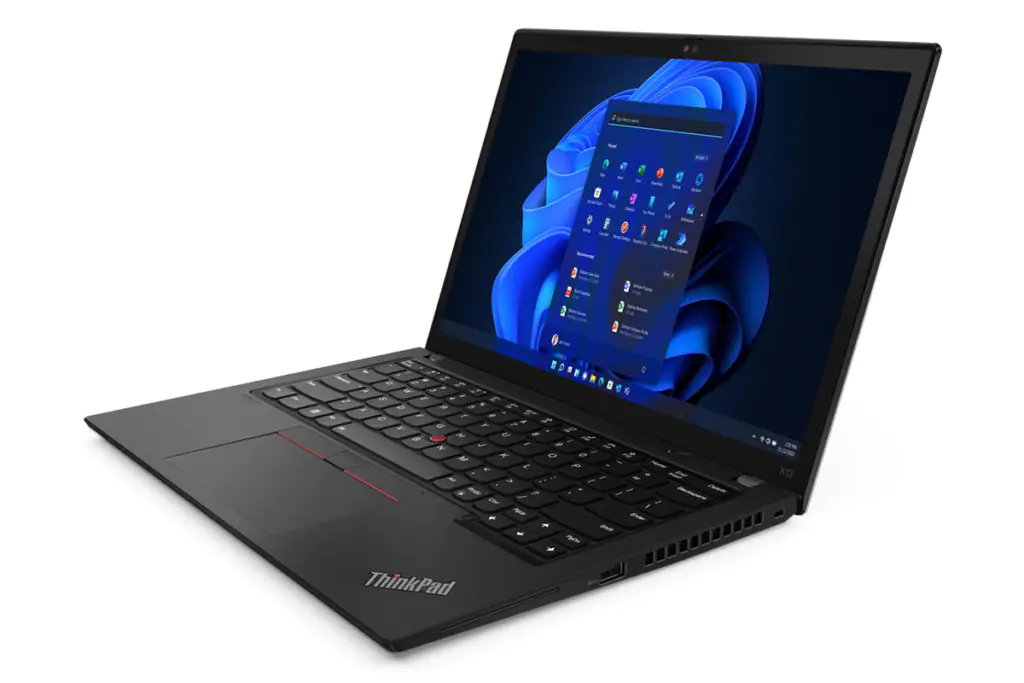 Lenovo ThinkPad X13 Gen 3 предлагает процессоры Core 12-го поколения или Ryzen Pro серии 6000