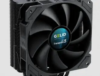 Gelid выпускает процессорный воздушный кулер Tranquillo Rev 5 с прямым касанием