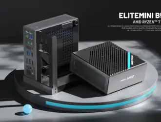 Minisforum запускает Elitemini B550 с APU Ryzen 7 и поддержкой внешнего графического процессора