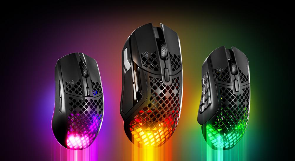 SteelSeries выпускает легкие мыши Aerox 5, 5 Wireless и 9 Wireless ИТ