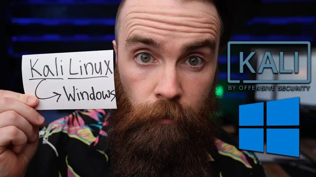 Установите Kali Linux на Windows с помощью WSL