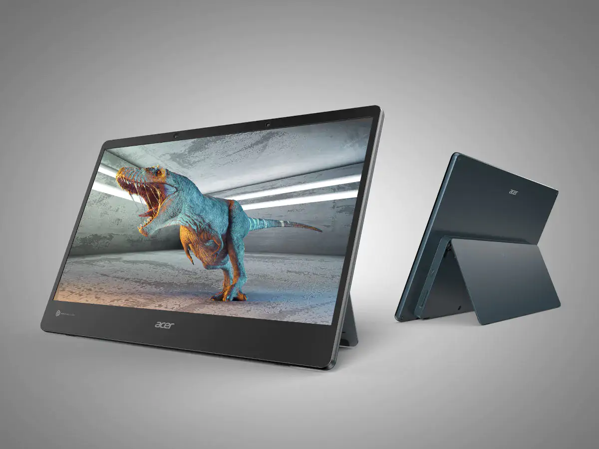 Acer представляет SpatialLabs 3D без очков для портативных мониторов серии View