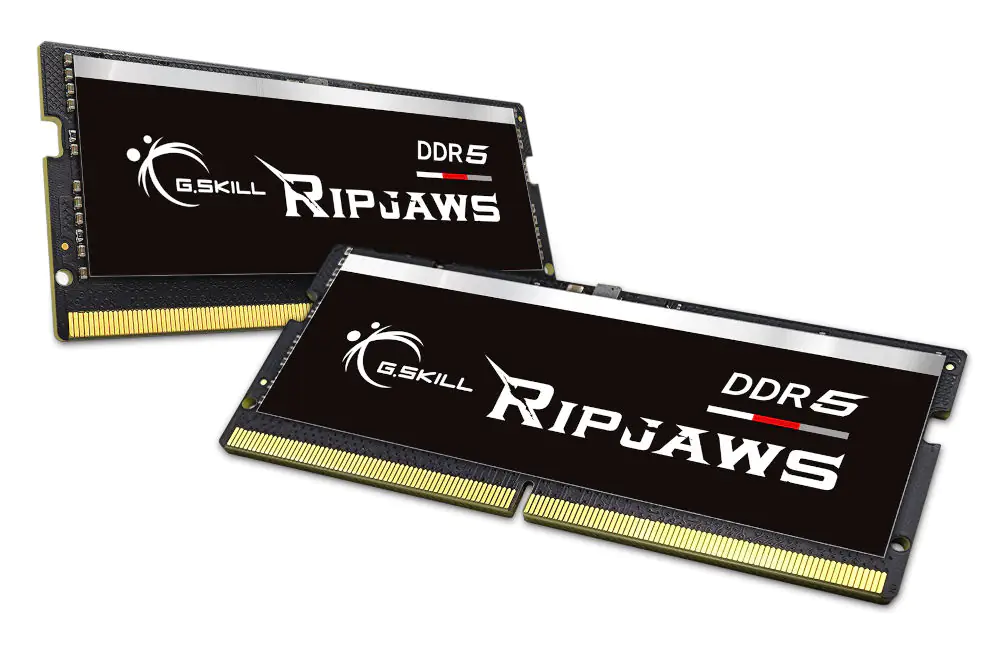 G.Skill представляет комплекты памяти Ripjaws DDR5 SO-DIMM с малой задержкой