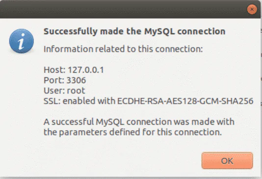 MySQL Workbench в Ubuntu
