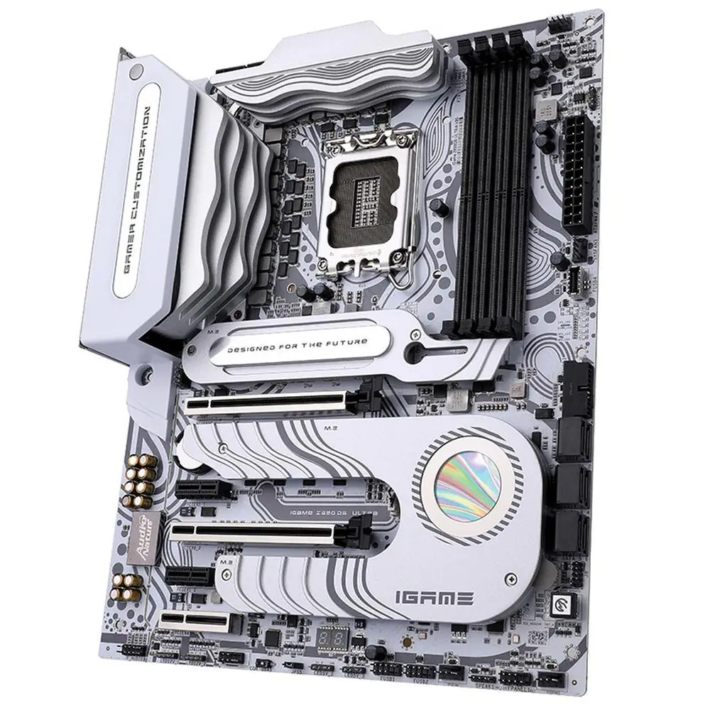 Компания Colorful анонсировала материнскую плату iGame Z690D5 Ultra White для процессоров Intel 12-го поколения