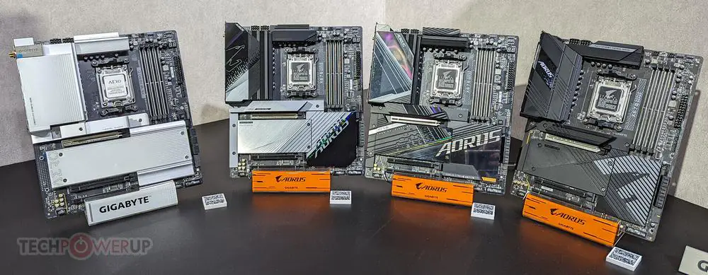 Обзор материнских плат Gigabyte AMD X670 с выставки Computex 2022