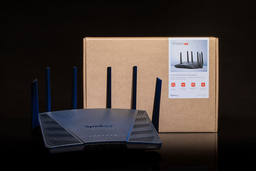 Первым маршрутизатором Wi-Fi 6 от Synology является RT6600ax
