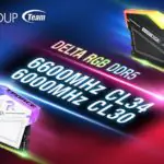 TeamGroup представляет комплекты памяти T-Force Delta RGB DDR5-6600 и DDR5-6000