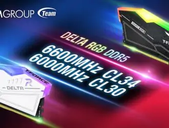 TeamGroup представляет комплекты памяти T-Force Delta RGB DDR5-6600 и DDR5-6000