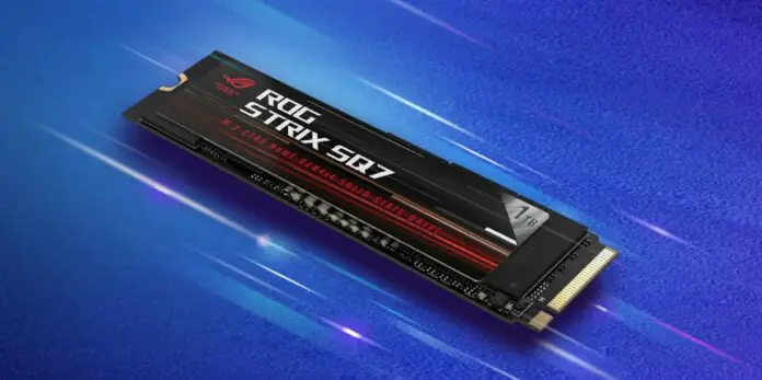 Asus снимает крышку с ROG Strix SQ7 PCIe Gen 4 M.2 SSD