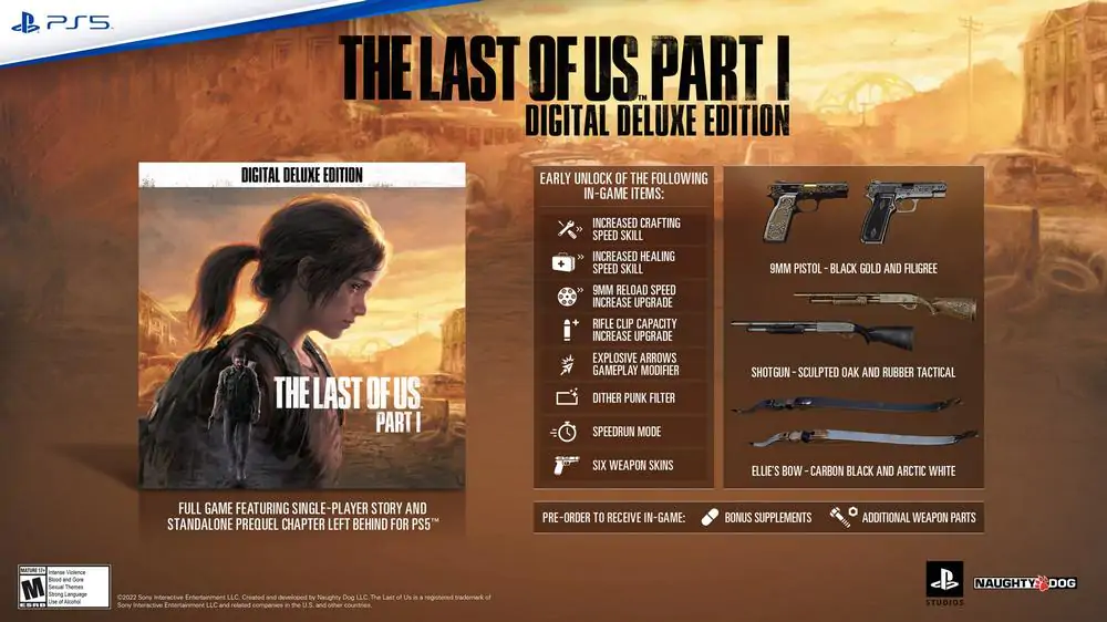 The Last of Us Part I получит капитальный ремонт и версию для ПК