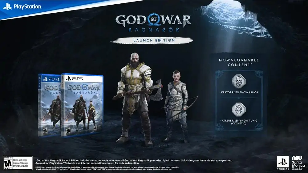 God of War Ragnarok выходит на PlayStation 9 ноября