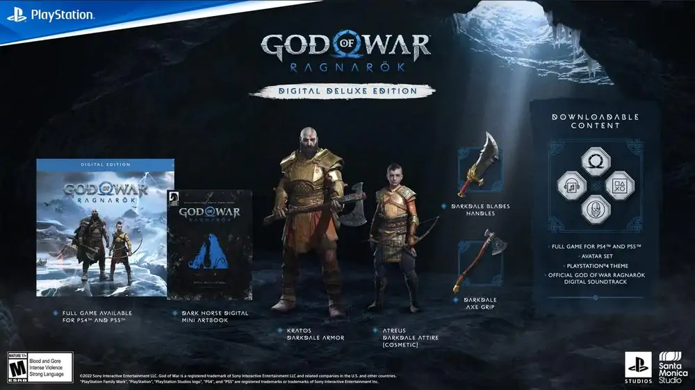 God of War Ragnarok выходит на PlayStation 9 ноября
