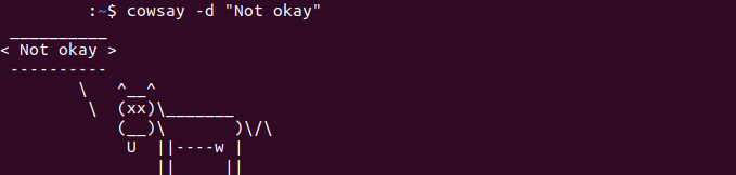 Как использовать команду cowsay Linux