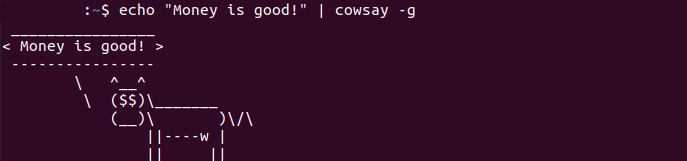 Как использовать команду cowsay Linux