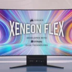 Огромный игровой OLED-монитор Xeneon Flex 45WQHD240 от Corsair изгибается по требованию