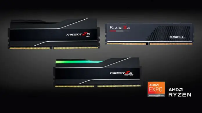 G.Skill представляет память Trident Z5 Neo и Flare X5 DDR5 для AM5