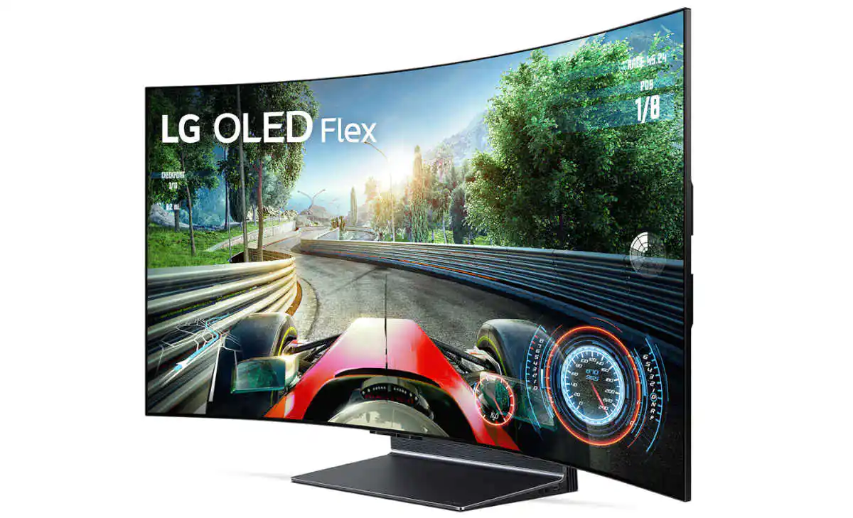 LG OLED Flex — это 42-дюймовая панель, которая изгибается по вашему желанию