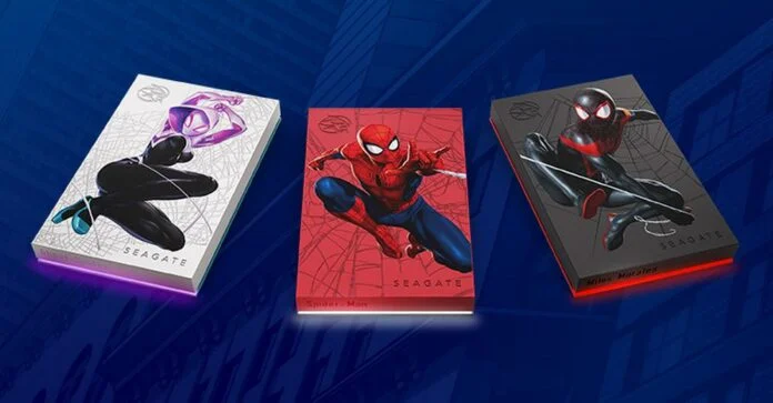 Seagate оседлала волну супергероев с коллекционными жесткими дисками Spider-Man FireCuda