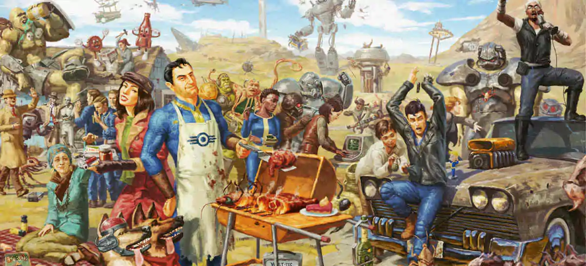 25-летие Fallout омрачено впечатляющей стеной памятных вещей Фила Спенсера