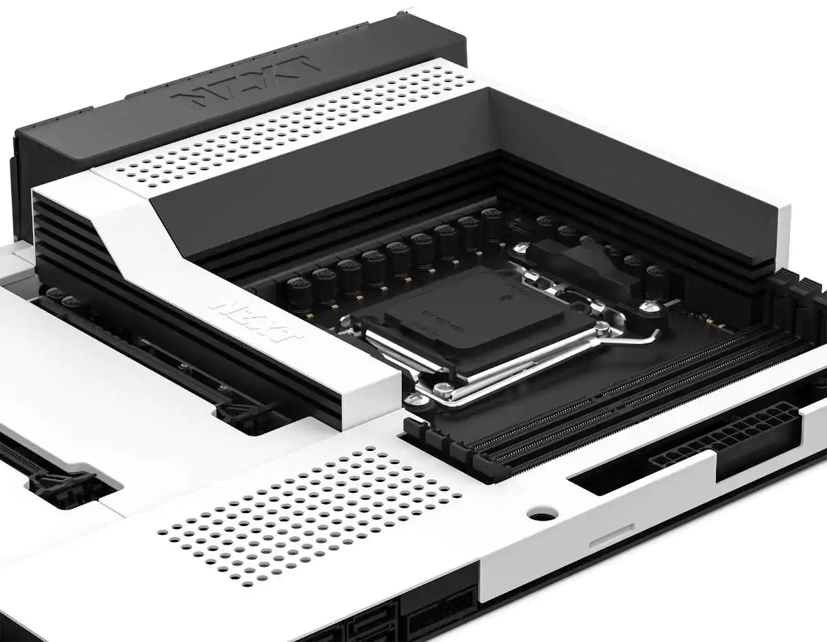 NZXT отстаивает четкие линии с материнскими платами N7 B650E на базе AMD в черно-белом цвете