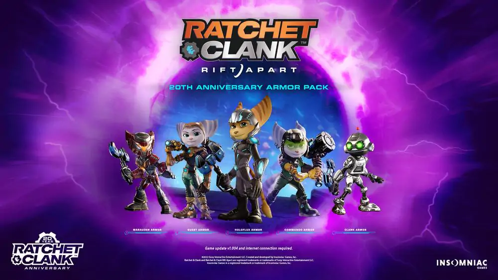 PS Plus добавит пять игр Ratchet and Clank в честь 20-летия серии