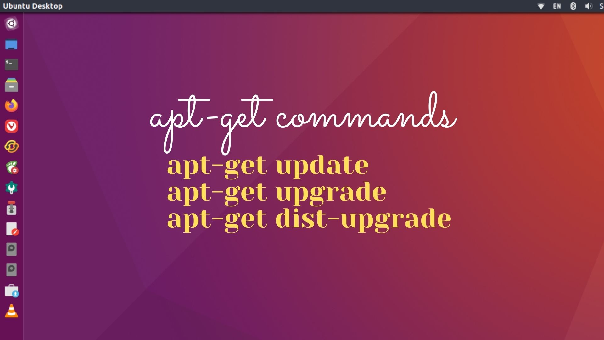 Run apt get. Apt update Apt upgrade. Apt upgrade -y.