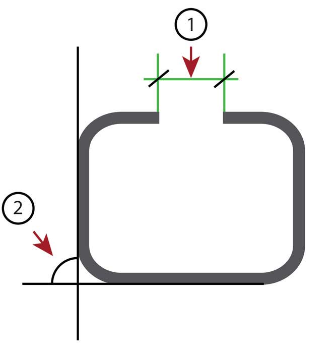 Гибка металлического C(U)-швеллера