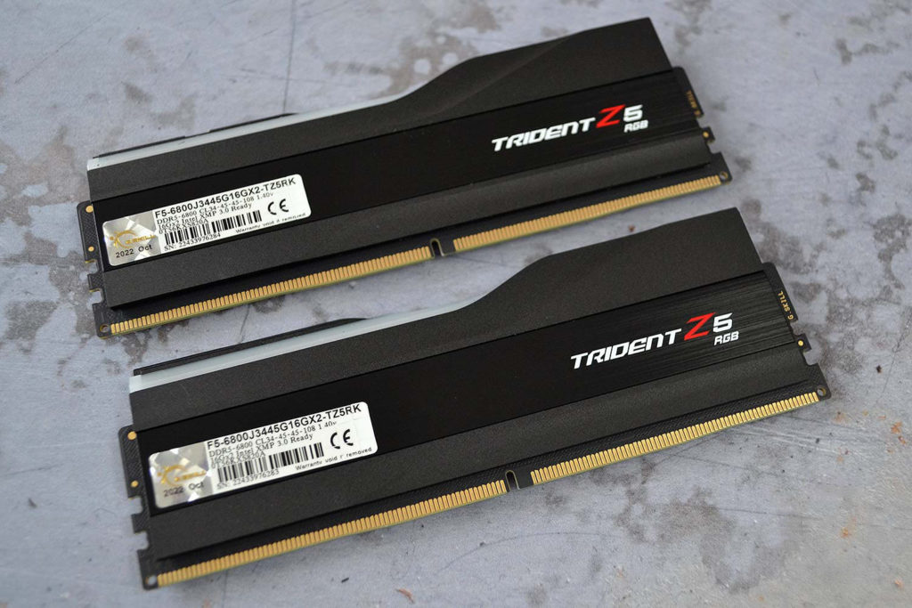 Обзор памяти G.Skill Trident Z5 RGB DDR5-6800 32GB (F5-6800J3445G16GX2-TZ5RK)
