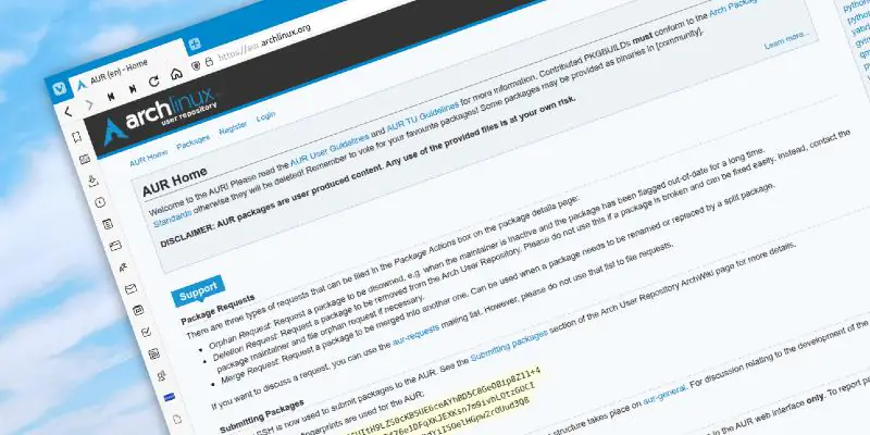 Как использовать AUR с Arch Linux